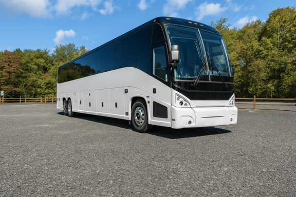 Lexington Shuttle Bus Rentals 56 Passenger Shuttle Bus