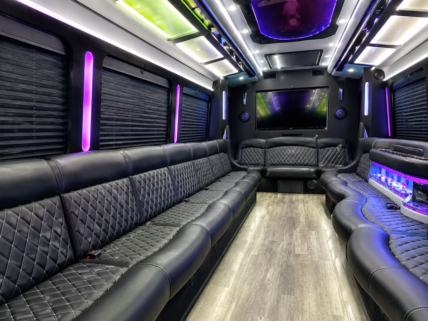 lexington corporate retreat shuttle bus rentals