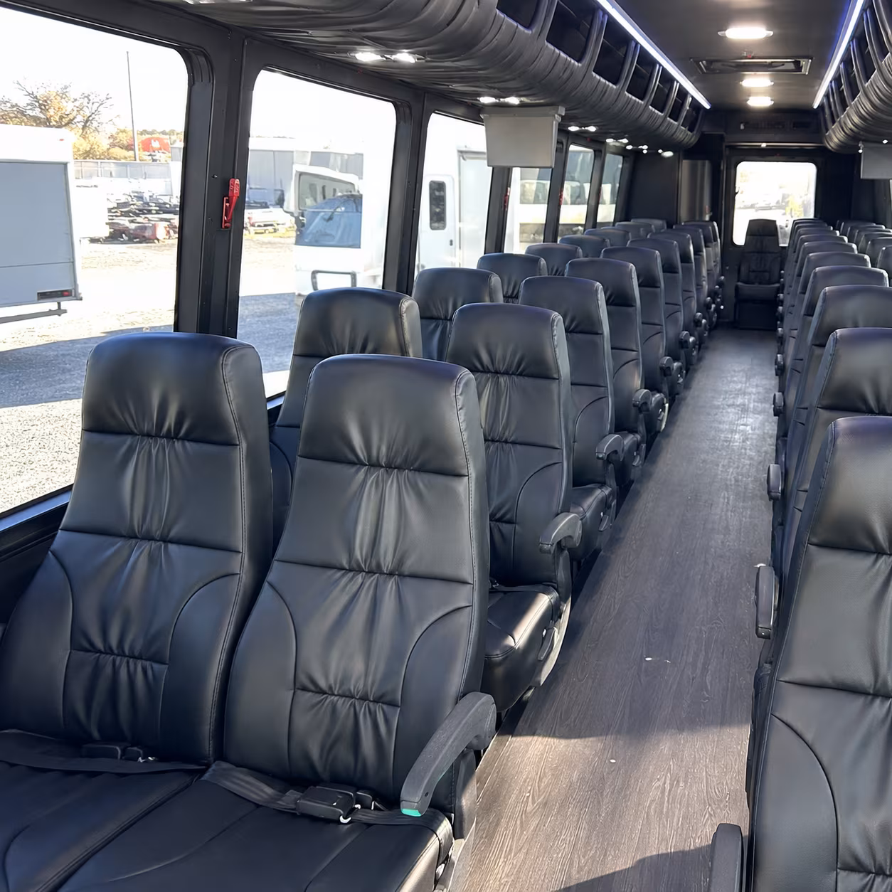 lexington hospital and campus shuttle bus rentals